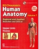 HUMAN ANATOMY 6ED UPPER LIMB THORAX (PB-2013) VOL 1
