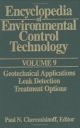 Encyclopedia Of Environmental Control Technology, (Volume-9)