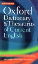 Oxford Dictionary & Thesaurus Of Current English