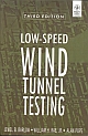 Low-Speed Wind Tunnel Testing, 3rd edition