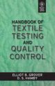 Handbook Of Textile Testing And Quality Control