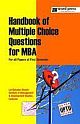 Handbook Of Multiple Choice Questions For Mba