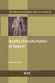 Quality Characterisation Of Apparel (Hb 2009)