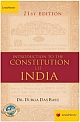Introduction to the Constitution of India 21st Edition 
