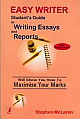 Easy Writer: Student`s Guide to Writing Essays & Report