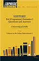 History BA (Programme) Semester I Questions and Answers: University of Delhi