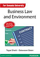 Business law and Environment: For Universitiy of Osmania