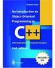  An Introduction to Object-Oriented Programming inC++, with Applications in Computer Graphics 2nd Edition 