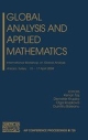 Global Analysis And Applied Mathematics (Hb)