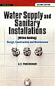 Water Supply and Sanitary Installations 