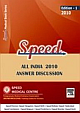 Speed All India 2010 Answer Discussion