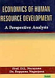 Economic Of Human Resources Development: A Perspective Analysis