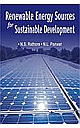 Renewable Energy Sources for Sustainable Development