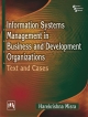Information Systems Management in Business Development Organizations: Text and Cases