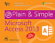 Microsoft Access 2013 Plain and Simple