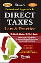 Professional Approach to DIRECT TAXES Law & Practice