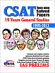  CSAT Topic-wise Solved Papers: 19 Years General Studies 1995 - 2013