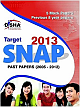 Target -2013 SNAP Past Papers + 5 Mock Tests