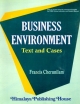 Business Environment (Text and Cases)