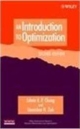 An Introduction To Optimization, 2E