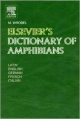 Elsevier`s Dictionary Of Amphibians