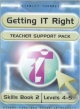 Getting It Right: Teacher Support Pack Skills Book 2