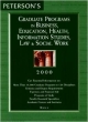 Garduate Programs In Business, Education Studies, Law& Social Work 2000