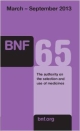Bnf 65 British National Formulary 65 (Pb 2013)