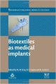 Biotextiles As Medical Implants (Hb 2013)