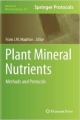 Plant Mineral Nutrients: Methods And Protocols (Hb 2013)