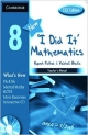 I Did It Mathematics Teachers Manual 8, CCE Edition