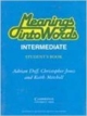 MEANING INTO WORDS : INTERMEDIATE : STUDENTS BOOK