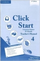 Click Start: Computer Science for Schools, Teachers Manual 4, 2nd Edition