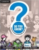 Do You Know? A Course in General Knowledge and Life Skills Book 1 (PB + CD-ROM)