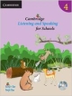 Cambridge Listening and Speaking for Schools 4 (with Audio CD)