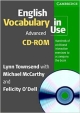 ENGLISH VOCABULARY IN USE ADVANCED CD-ROM