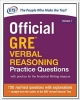 Official GRE Verbal Reasoning Practice Questions