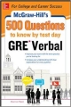 500 Questions GRE Verbal