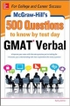500 Questions GMAT Verbal
