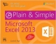 Microsoft Excel 2013 Plain & Simple