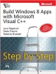 Build Windows 8 Apps with Microsoft Visual C++ Step by Step