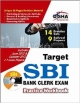 Target SBI Clerk Exam - 9 Solved + 14 practice Sets (3rd English edition) Practice Workbook with Sync-able CD