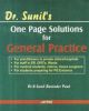 Dr Sunil`s One Page Solutions for General Practice
