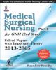 Medical Surgical Nursing (Part I) for GNM (2nd Year) 