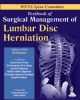 WFNS Spine Committee: Textbook of Surgical Management of Lumbar Disc Herniation 