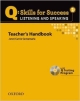 Q Skills for Success: Listening and Speaking 1: Teacher`s Book with Testing Program CD-ROM