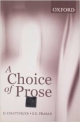 CHOICE OF PROSE