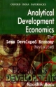 Analytic Development Economics: The Less Developed economy Revisited