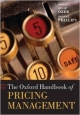 The Oxford Handbook of Pricing Management (Oxford Handbooks in Finance)