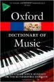 THE OXFORD DICTIONARY OF MUSIC 6E